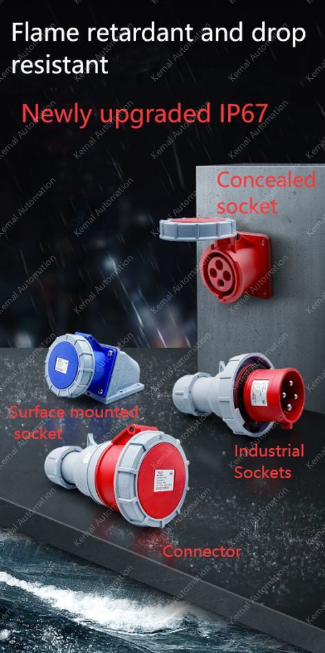 3 pole 125A plug